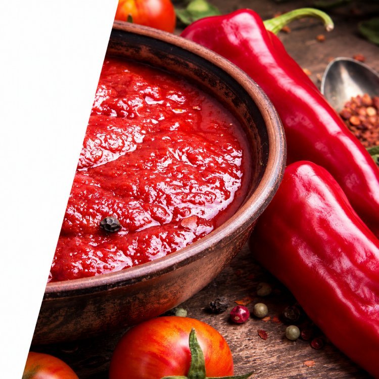 Köy Domates&Biber Salçası(660cc Kavanoz)
