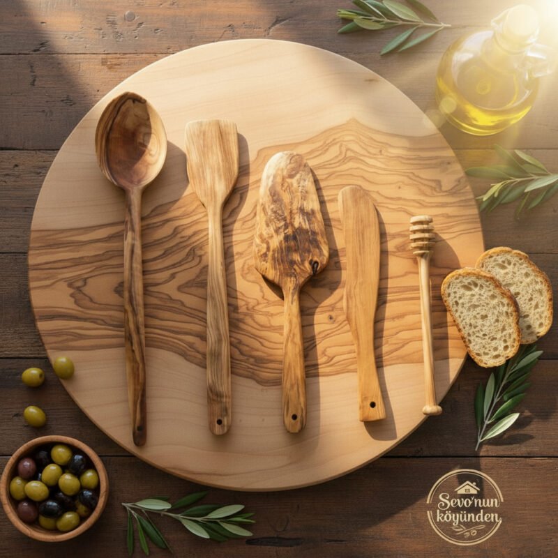 Zeytin Ağacı Kaşık Seti