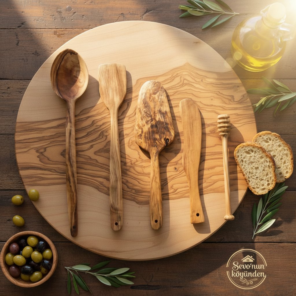 Zeytin Ağacı Kaşık Seti